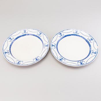 MATSERVIS, 70 delar, flintgods, "Deva", Minton, England 1800-talets slut.