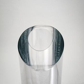 Göran Wärff, a signed glass vase from Kosta Boda.