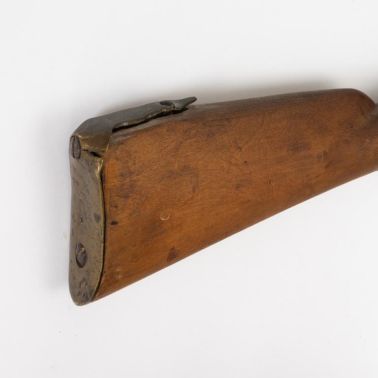 Flintlock rifle, Swedish, repair model.