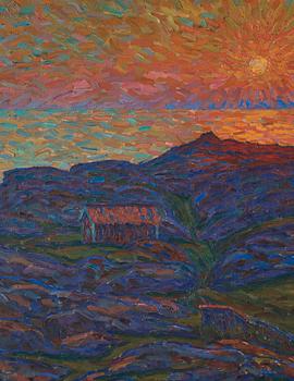 Axel Sjöberg, "Solen dalar".