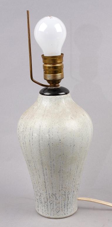 BORDSLAMPA, stengods, Gunnar Nylund, Rörstrand.