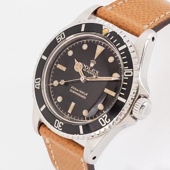 Rolex, Submariner, "Pointed Crown Guards, Chapter Ring, Exclamation Point, Gilt Dial".
