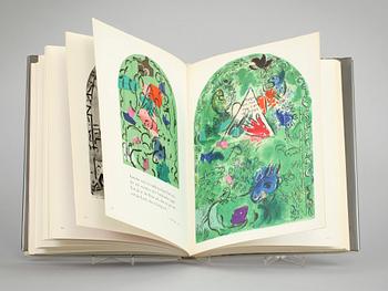 BOK, Marc Chagall, innehållande 2 färglitografier.
