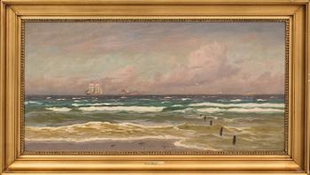 ALFRED OLSEN, oil on canvas signed and dated.