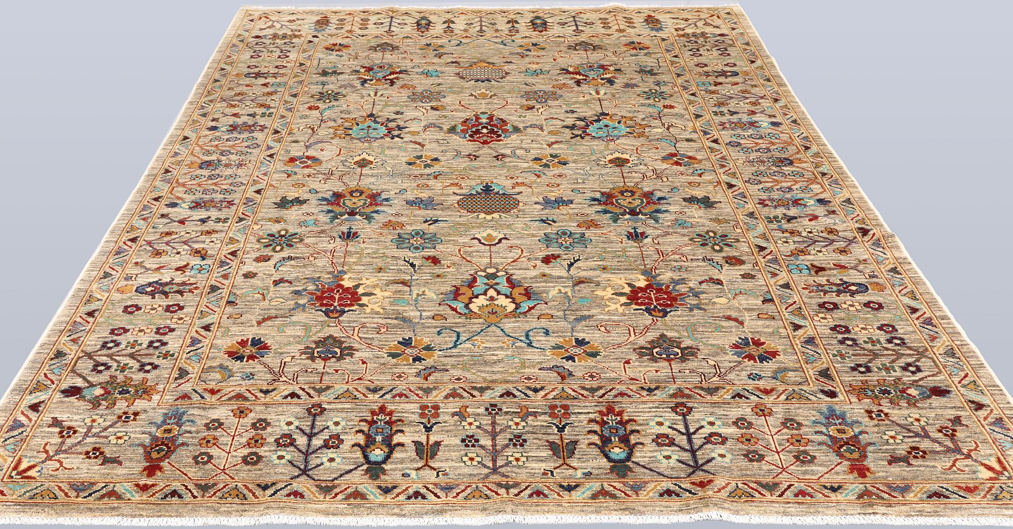 A rug, Ziegler design, approx. 293 x 200 cm.