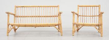 ROTTINGMÖBLER, 2 delar, 1970-tal.