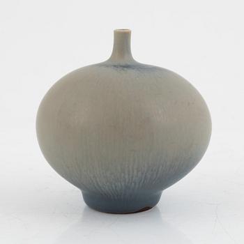 Berndt Friberg, a stoneware vase, Gustavsbergs studio 1969.