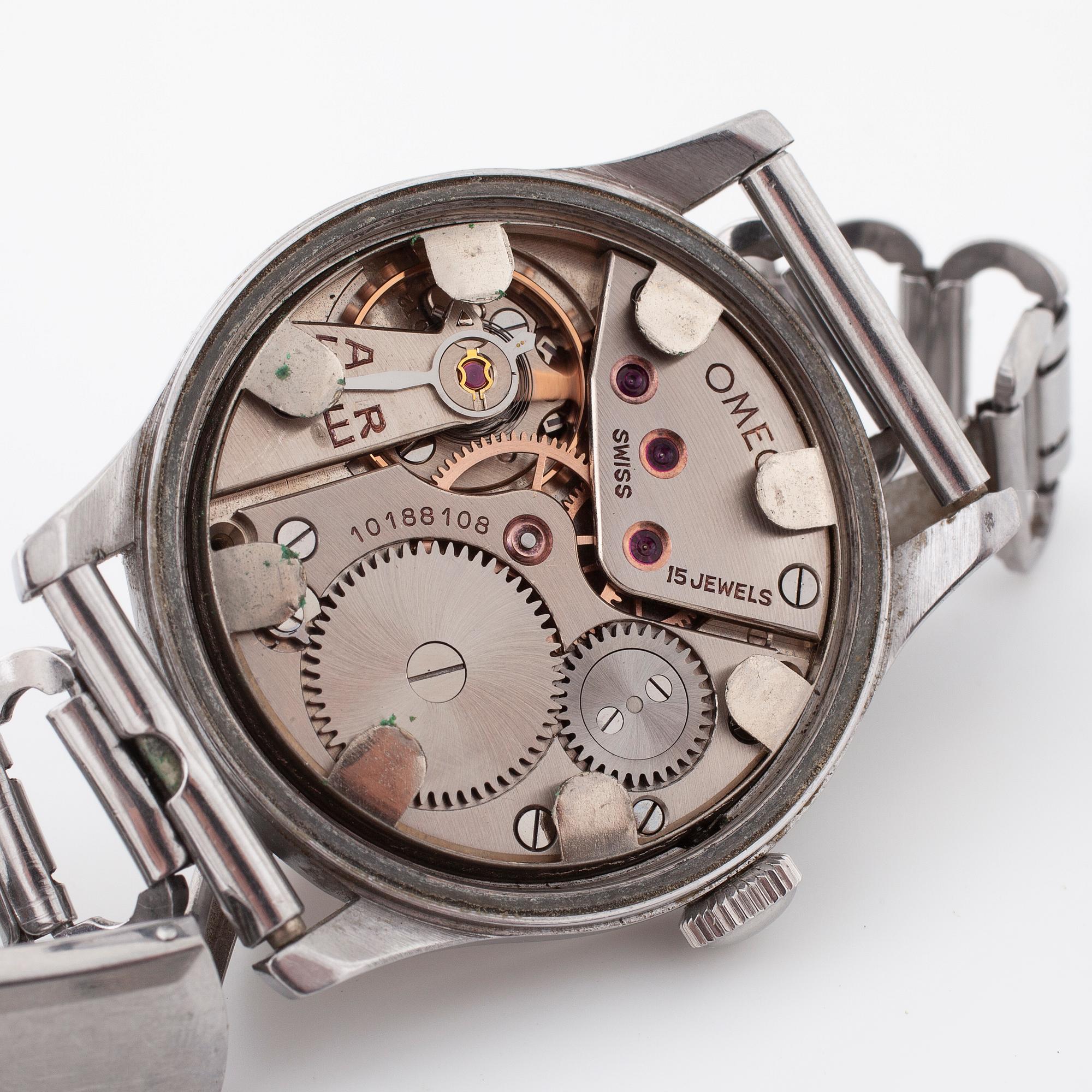 OMEGA, "Suverän" wristwatch, 35,5 mm.