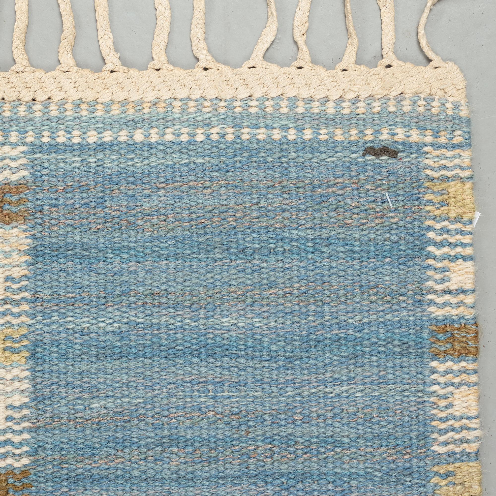 Barbro Nilsson, MATTA, "Falurutan, Duhs", rölakan, ca 220,5 x 146,5 cm, signerad AB MMF BN.