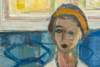 Bertil Berntsson, oil on canvas, signed and dated 1949.