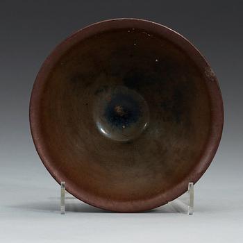 A Temmoku bowl, Song dynasty (960-1279).