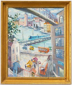 Charles Sjöholm, Slussen.