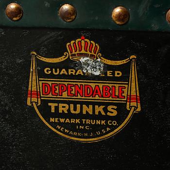 RESEKOFFERT, Newark Trunk Co, USA, 1900-talets första hälft.