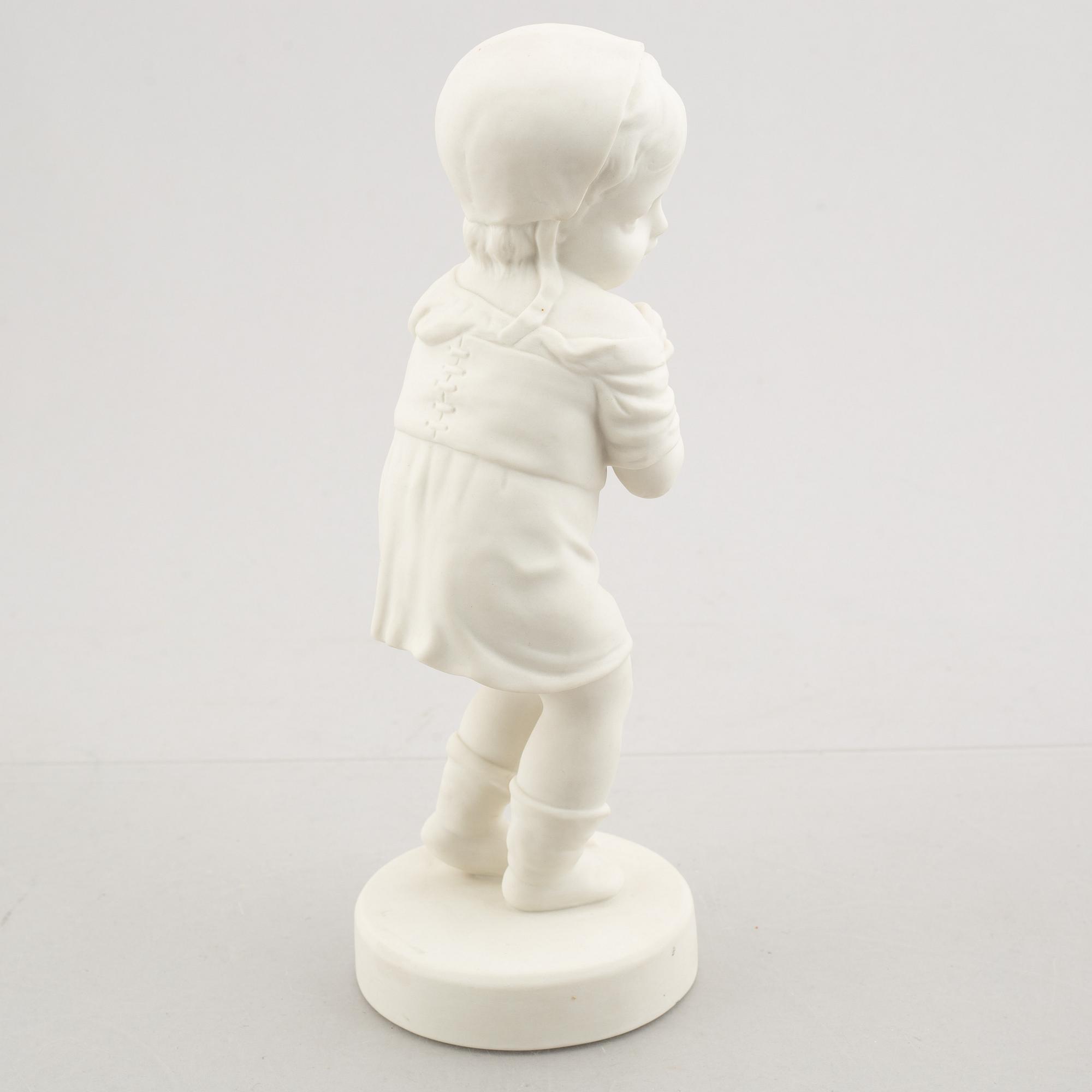 Three figurines, Gustafsberg, circa 1900.
