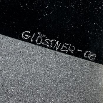 Glössner & Co, a signed glass door.