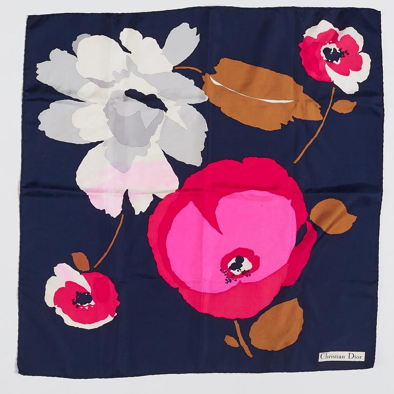 Christian Dior, scarves, 3 st.