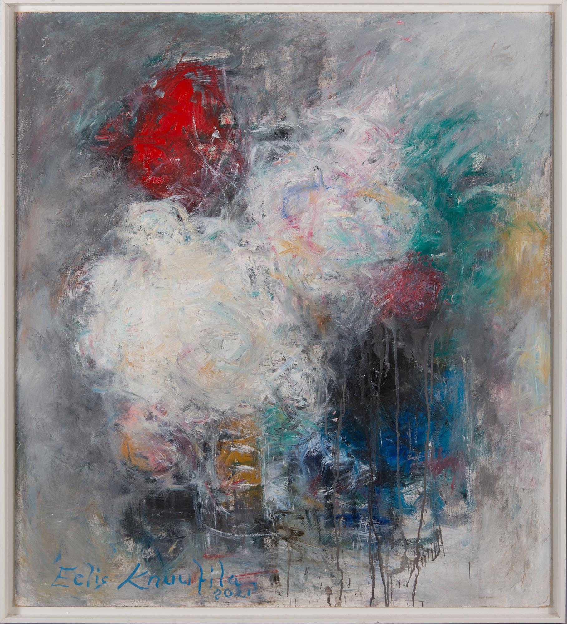 Eelis Knuutila, oil on board, signed and dated 2021.