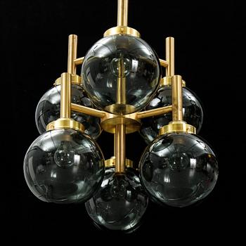 A Luxus brass ceiling light, second half of the 20th Century.