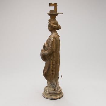 A Pharmacy balance scale with Goddess Hygieia, Germany latter half of the 19th Century.