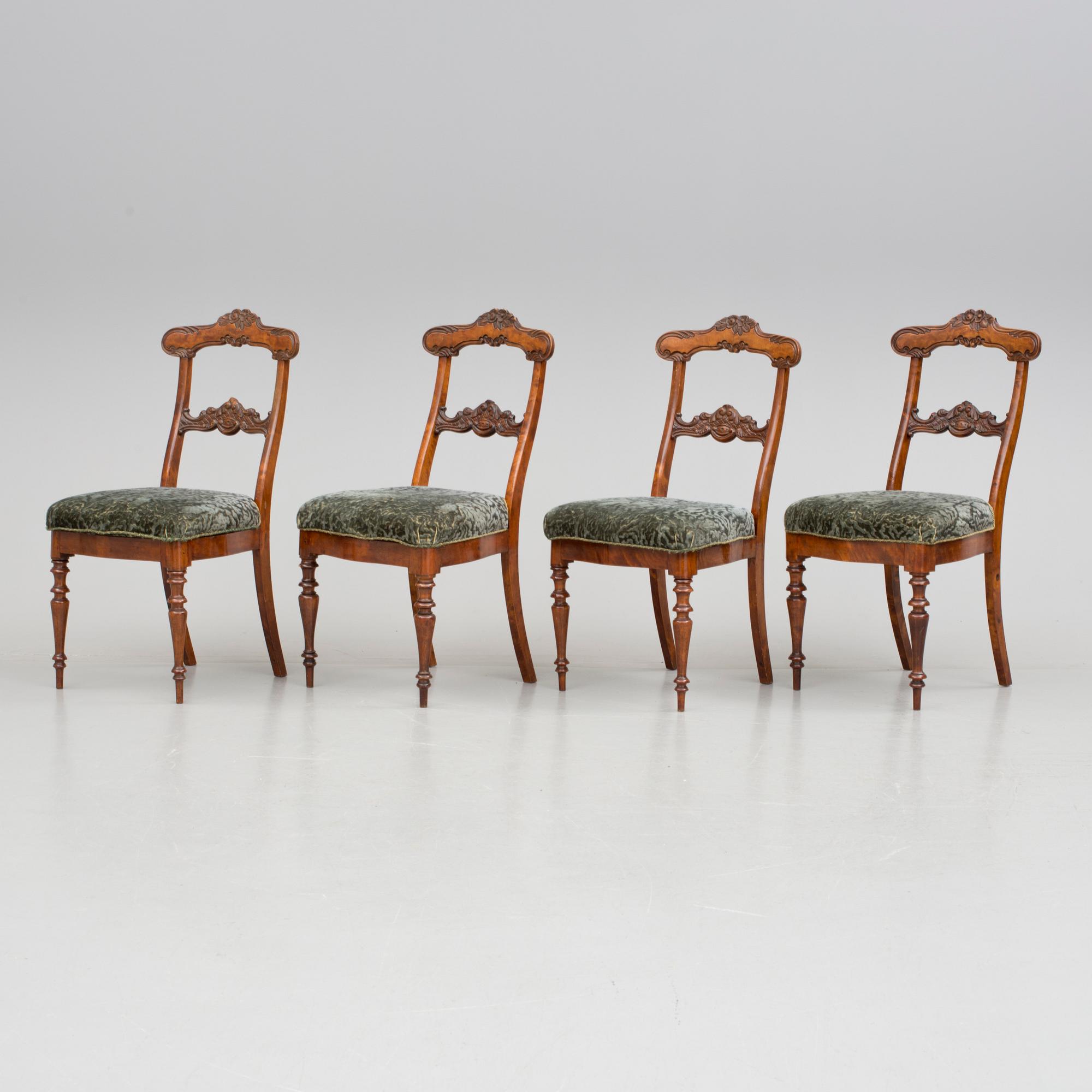 STOLAR 4 st, senempire. 1800-talets tredje kvartal.