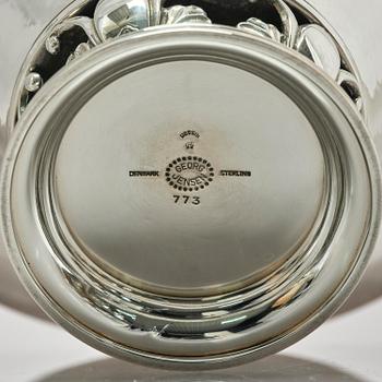 Georg Jensen, skål, sterling silver, modell nr 773, Köpenhamn efter 1945.
