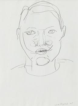 Lena Cronqvist, Portrait of a Man.
