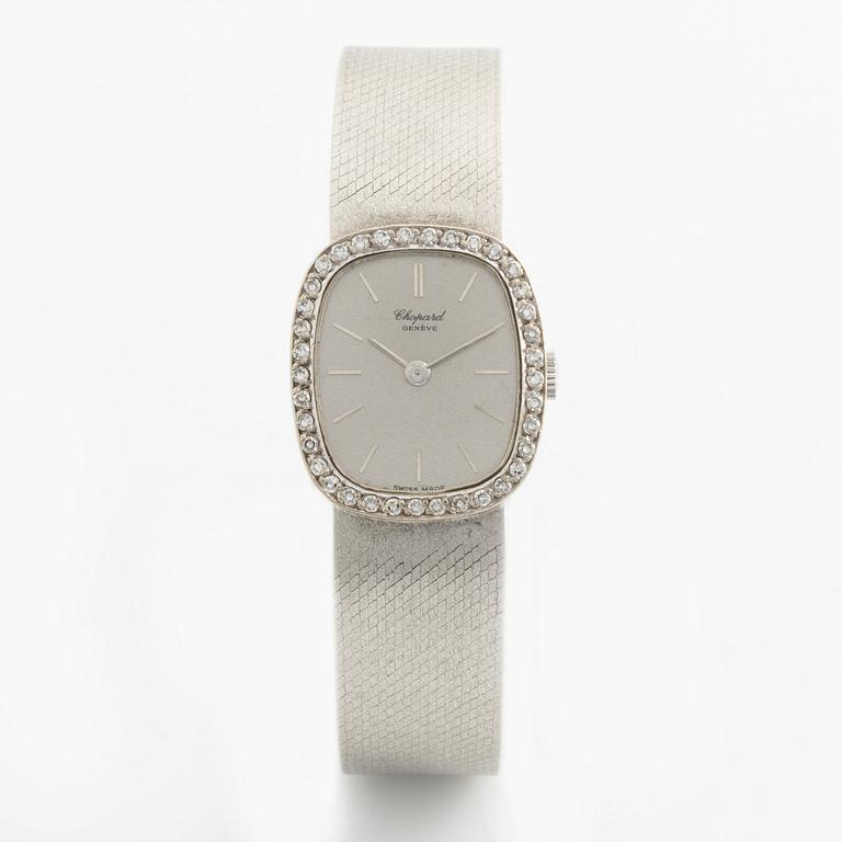Chopard, armbandsur, 20 x 23 mm.