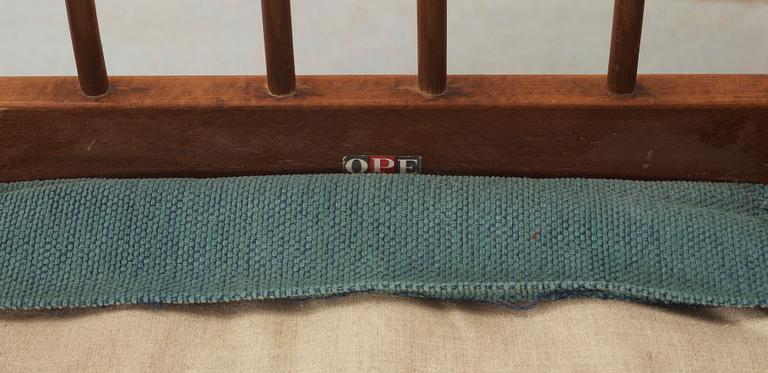 FÅTÖLJ samt SOFFA,  "Skrindan", Kerstin Hörlin-Holmquist.