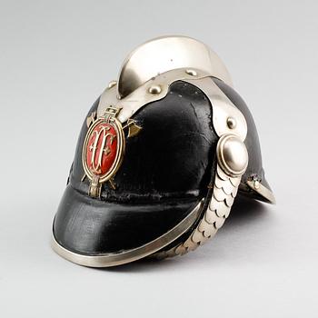 KASK, svensk, för brandförsvaret, 1800-/1900-tal.