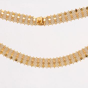 GOLD NECKLACE , Italy, 18K gold, 58,1 g.