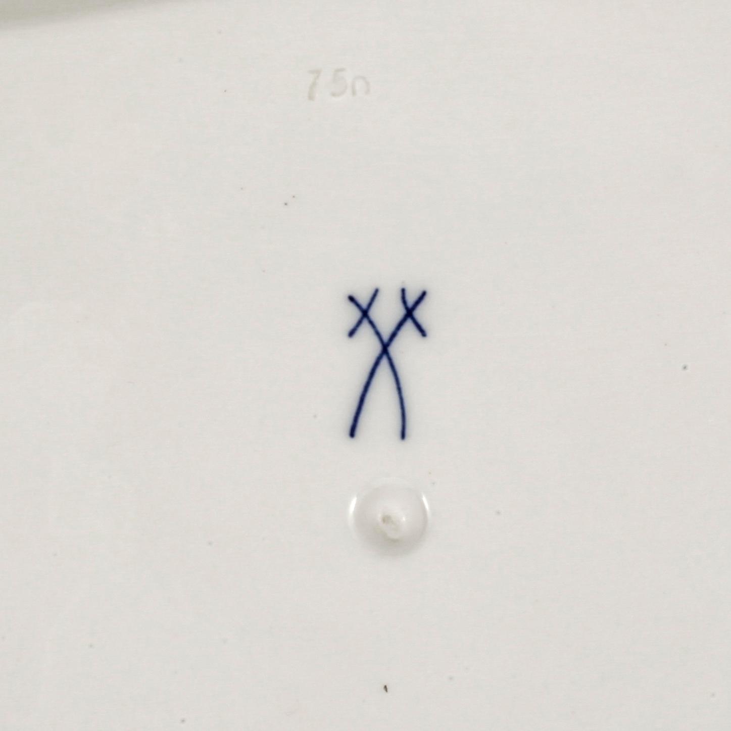 SERVIS, 17 delar, porslin, Meissen.