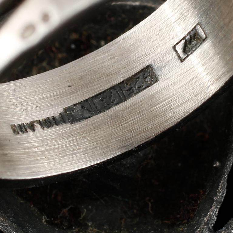 SMYCKESSET, 4 delar, Finn Feeling, Finland, importstämplat, 1900-talets andra hälft. Vikt 107 g.
