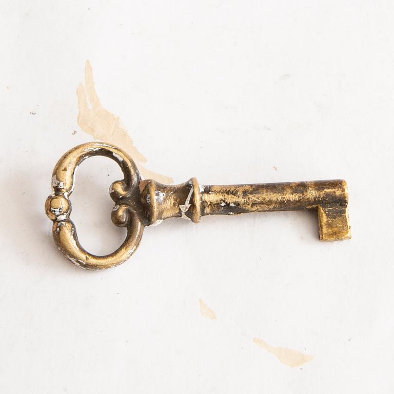 A painted display cabinet first half of the 20th century.