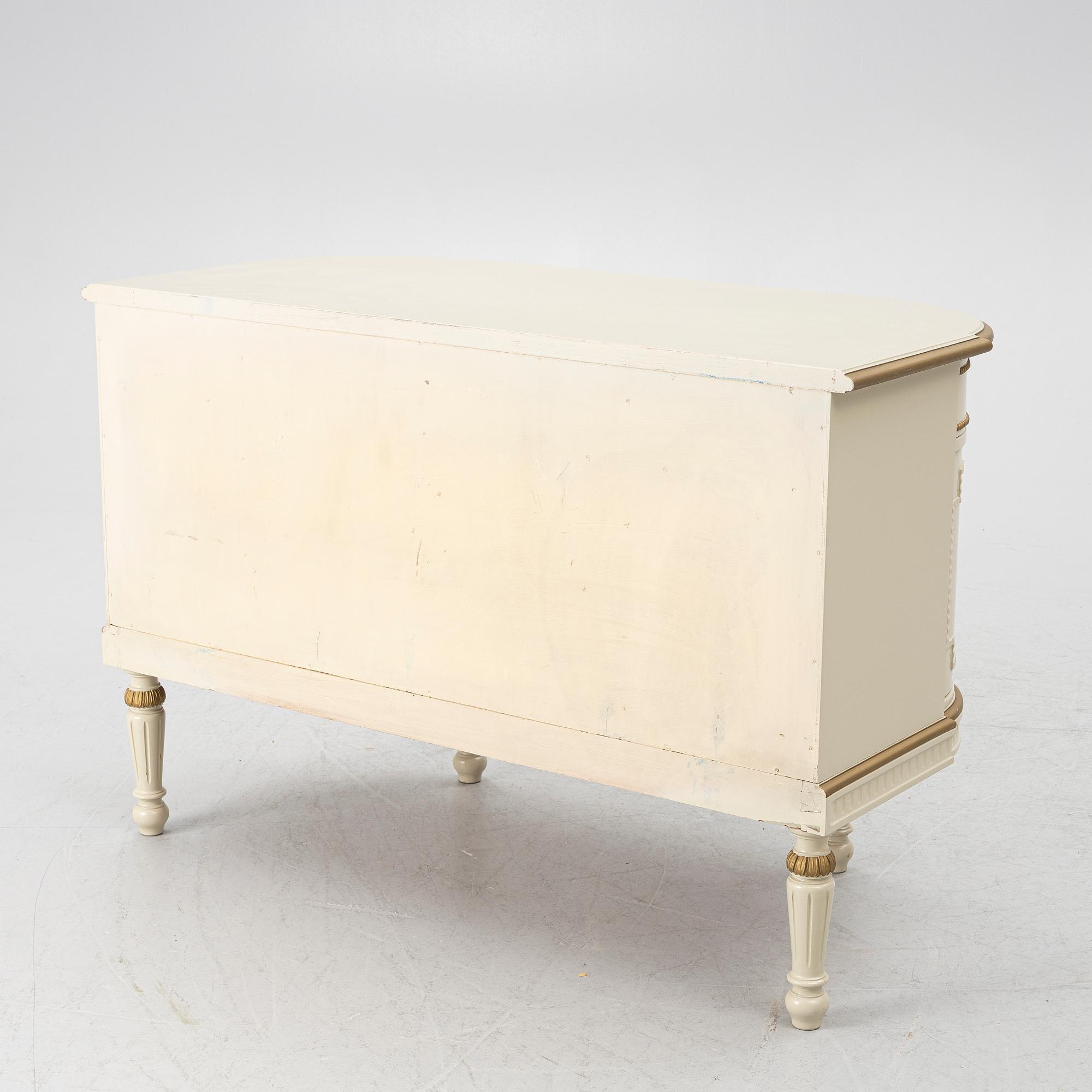 Sideboard, Gustavian style, second half of the 20th century.