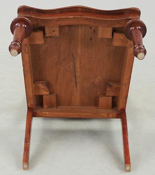 KARMSTOL, nyrenässans, 1800-talets slut.