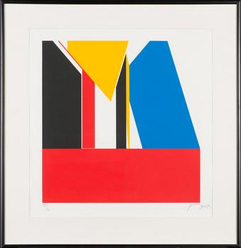 Jean Baier, silkscreen, signed and numbered 137/200.