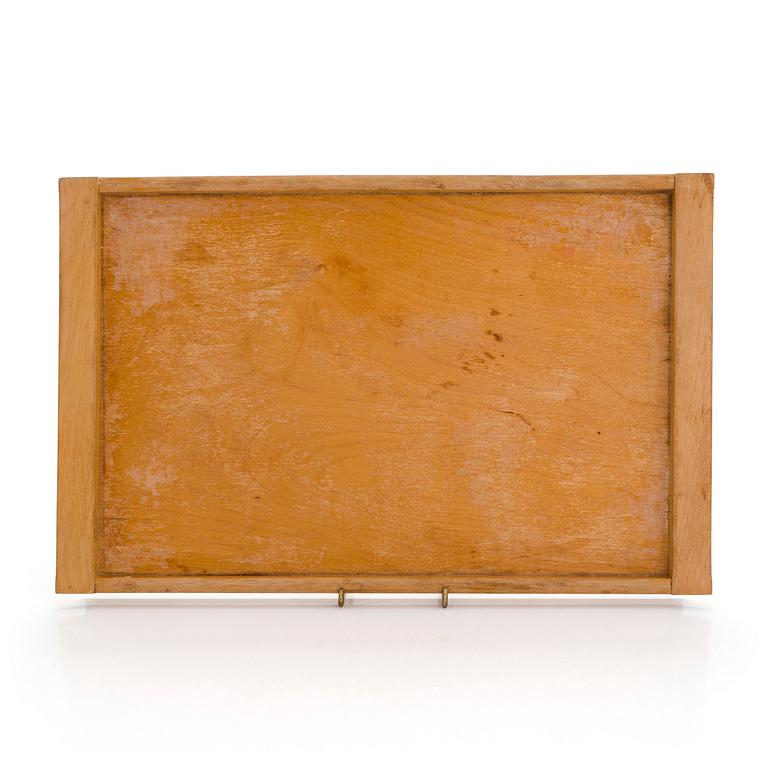 Aino Aalto, a mid 20th century wooden tray Ahlström Varkauden tehtaat for Artek, Finland.