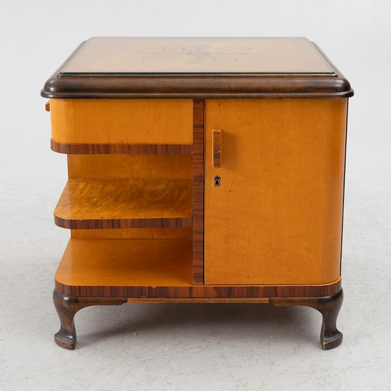 Rökbord /sidobord, 1930-tal.