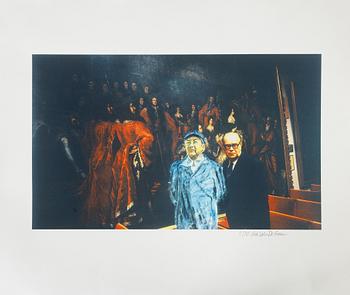 Carl Johan De Geer, pigmentprint, signed 2/50.