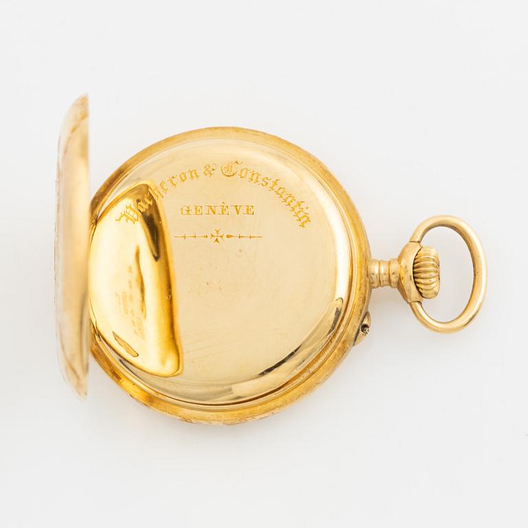 Vacheron & Constantin, Genève, 18K gold, pocket watch, 32 mm.