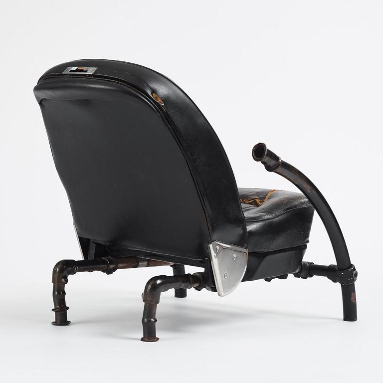 Ron Arad, a rare and signed Rover-Chair, One Off, London 1980's.