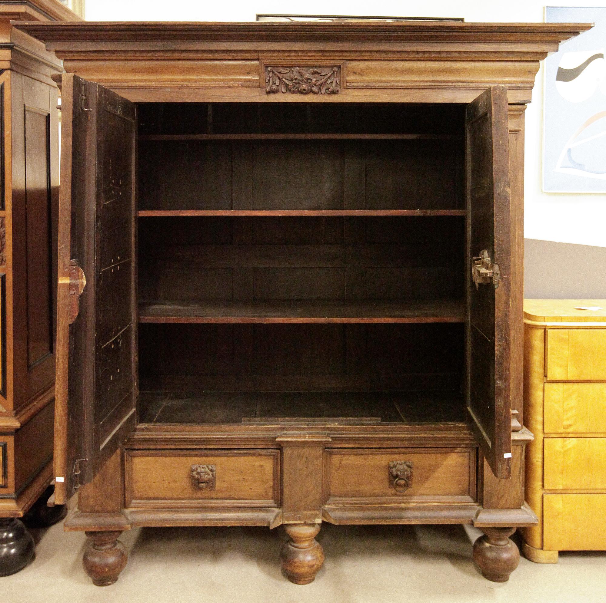 SKÅP, barock, 1700-tal.