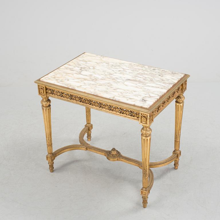 SALONGSGRUPP, 4 delar, Gustaviansk stil, 1900-talets början.