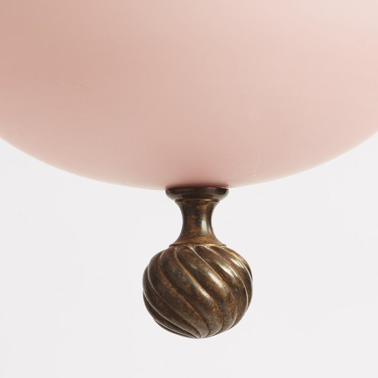 Erik Tidstrand, a model "25090" ceiling lamp, Nordiska Kompaniet, Sweden, circa 1923.