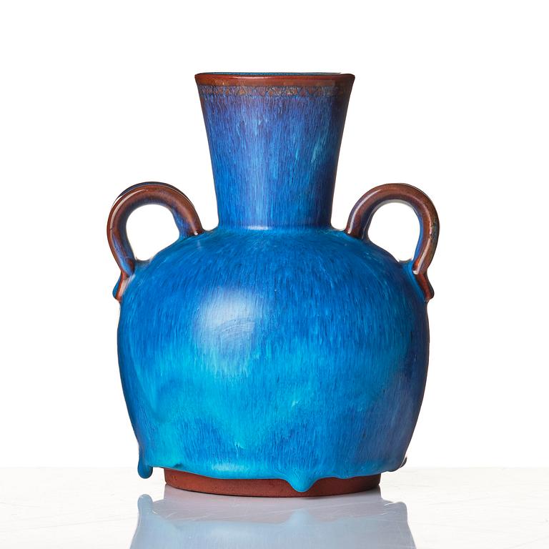 Wilhelm Kåge, a Farsta stoneware vase, Gustavsberg 1934.
