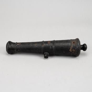 A 19th Century breech loading salute cannon.