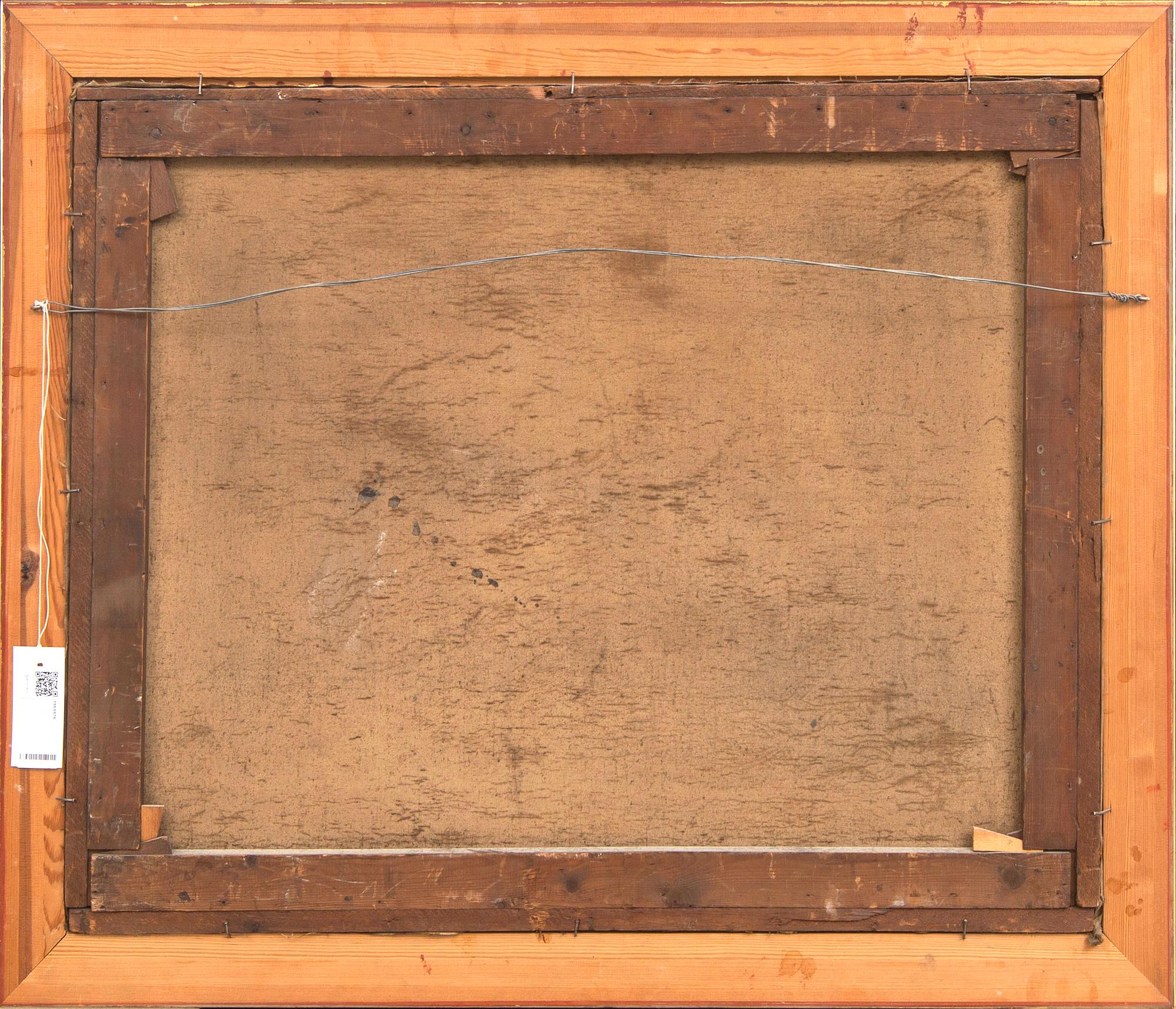 Alfred Walter Bayes, oil on canvas, signed.