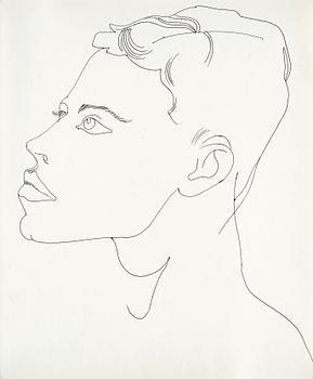 396. Andy Warhol, "Unidentified Male".