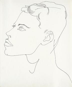 Andy Warhol, "Unidentified Male".