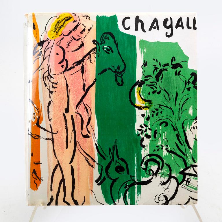 Marc Chagall, book Jaques Lassaigne, Maeght Éditeur, Paris, 1957, with 15 lithographs.